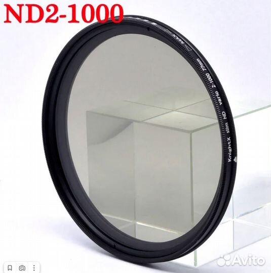Фильтр на объектив ND2-ND1000 KnightX регулируемый