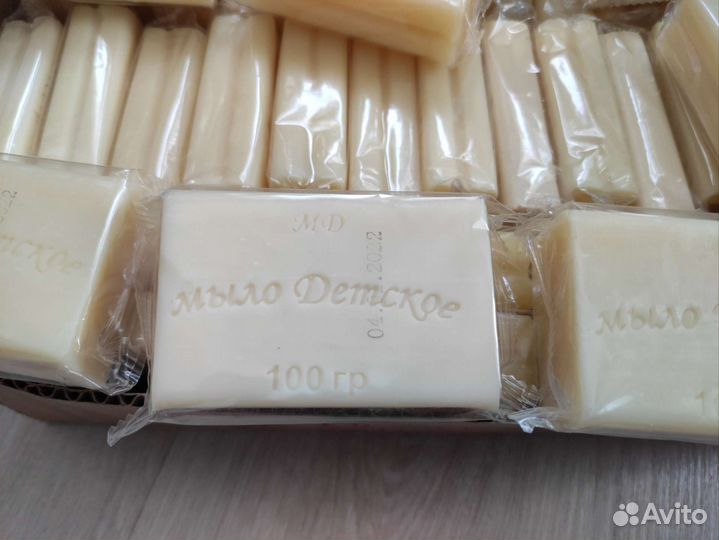 Мыло туалетное, детское 100 гр