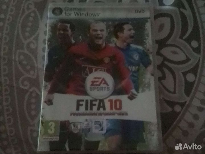 Это диск с игрой FIFA 10 россииская лига для пк