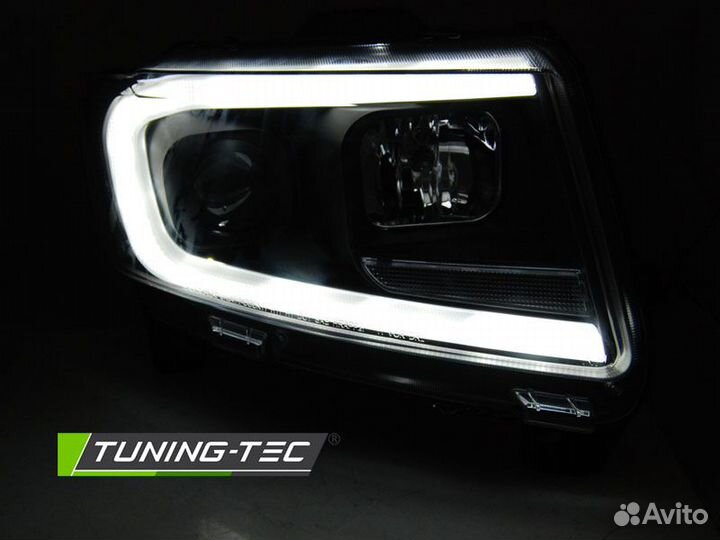 Jeep grand cherokee 11-13 Фары tube light черные