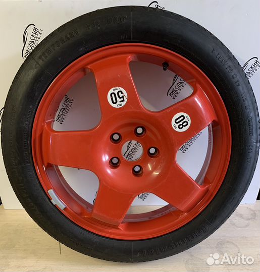 Аварийное колесо с шиной BMW