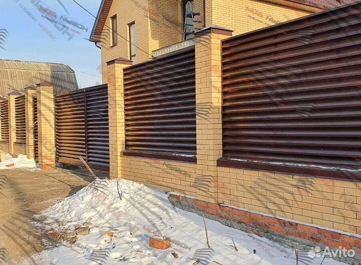 Забор жалюзи от производителя