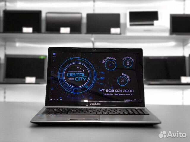 Ноутбук для офиса Asus A53S i3-2330m/ 4Gb/ 540m
