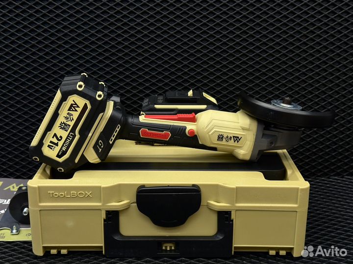 Аккумуляторная болгарка Feng Bao 5230 125мм 6.0Ah