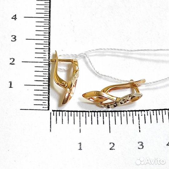 Золотые серьги