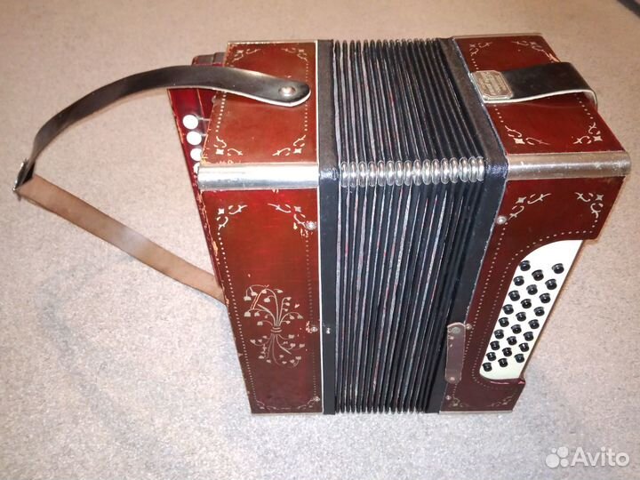 Гармонь Тула ля мажор