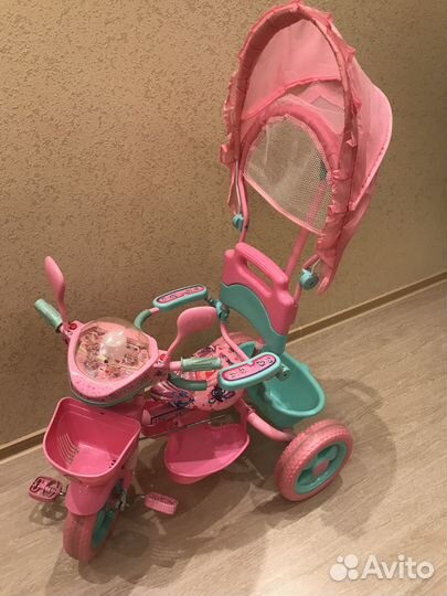 Детский трехколесный велосипед бу