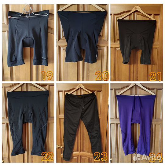 Велошорты с памперсом, велоджерси, велоформа EU