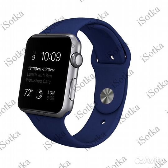 Бампер с ремешком Watch Series 40mm Силиконовый (т