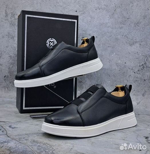 Кеды мужские люкс качество чорний сезон
