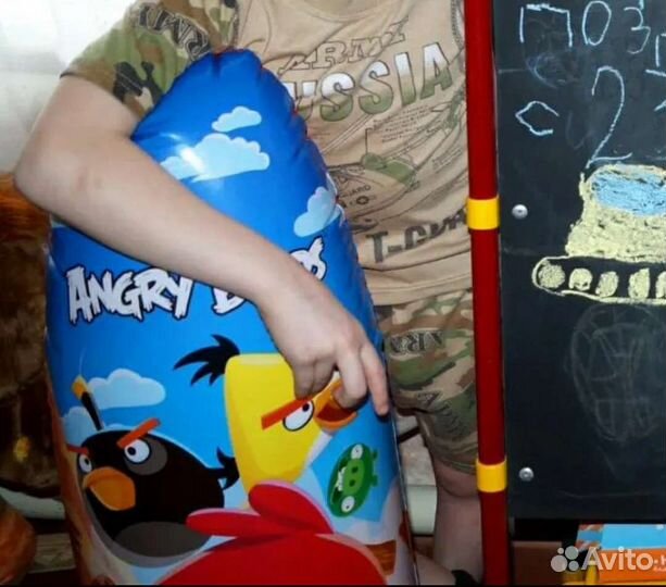 Детская надувная боксёрская груша