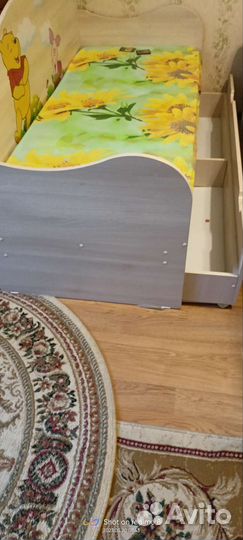 Детская кровать от 3 лет с матрасом бу