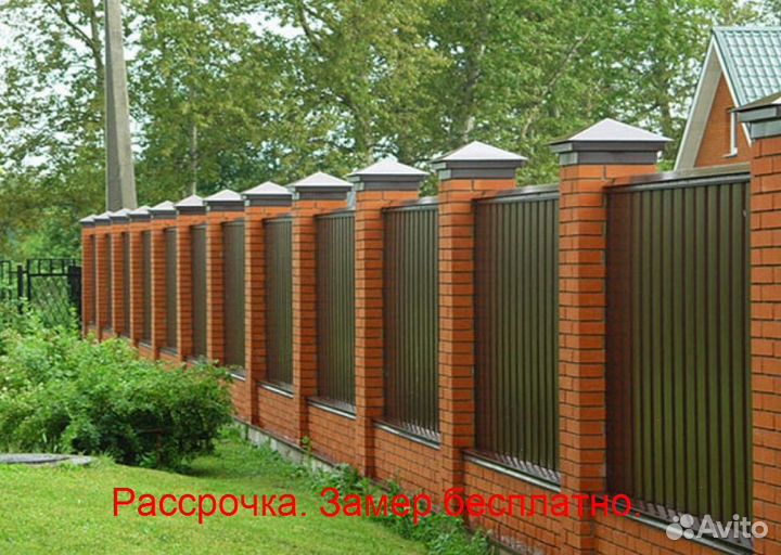 Откатные ворота на участок