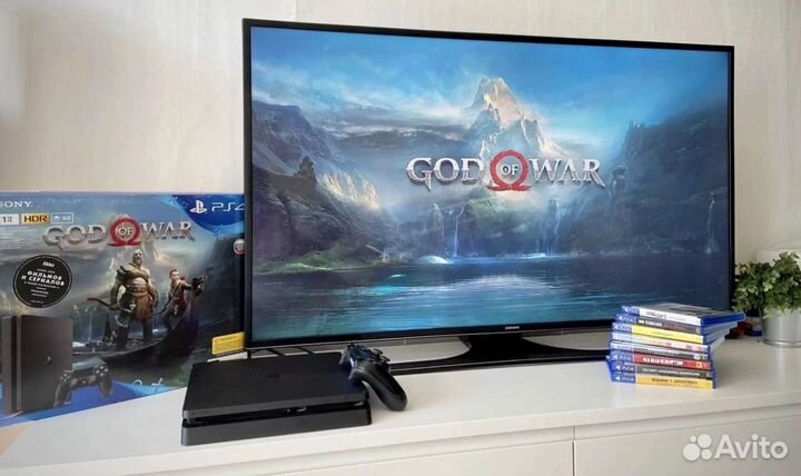 Sony Playstation 4 Slim God of war + игры
