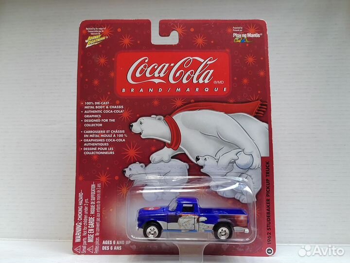 Johnny Lightning Coca-Cola 1962 Studebaker Pickup