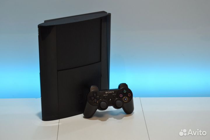 Playstation 3 Super Slim 500Gb + игры