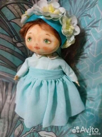Текстильная кукла ручной работы