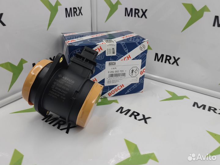 Датчик массового расхода воздуха 0281002723