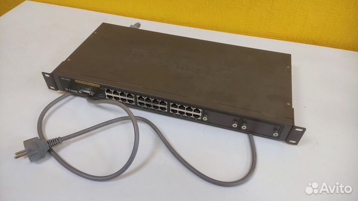 Коммутатор d-link des-3026 управляемый