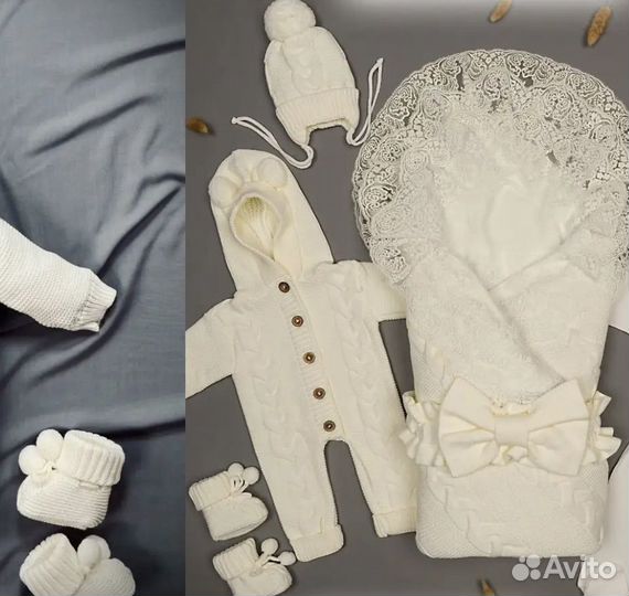 Комплект на выписку зима