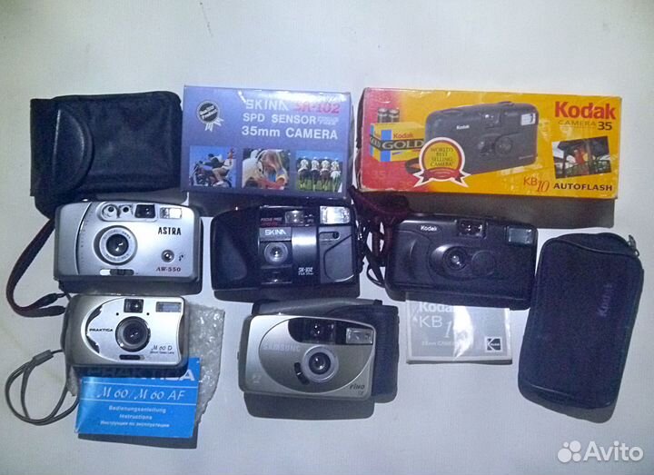 Фотоаппарат мыльница 8 штук