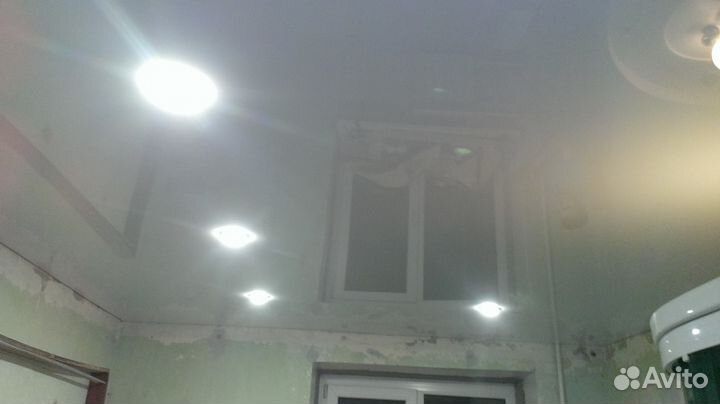 Натяжные потолки. Поластиковый окна. Отделка балко