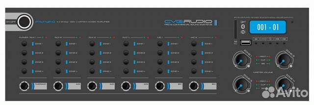 Матричный микшер-усилитель CVGaudio PTM-4240Dm
