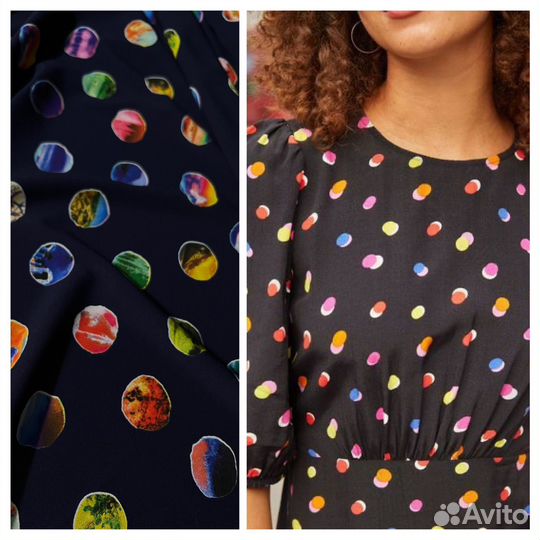 Ткань плательная софт