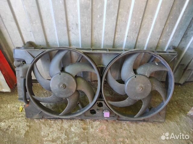 Вентилятор охлаждения Пежо Партнёр Ситроен Берлинг