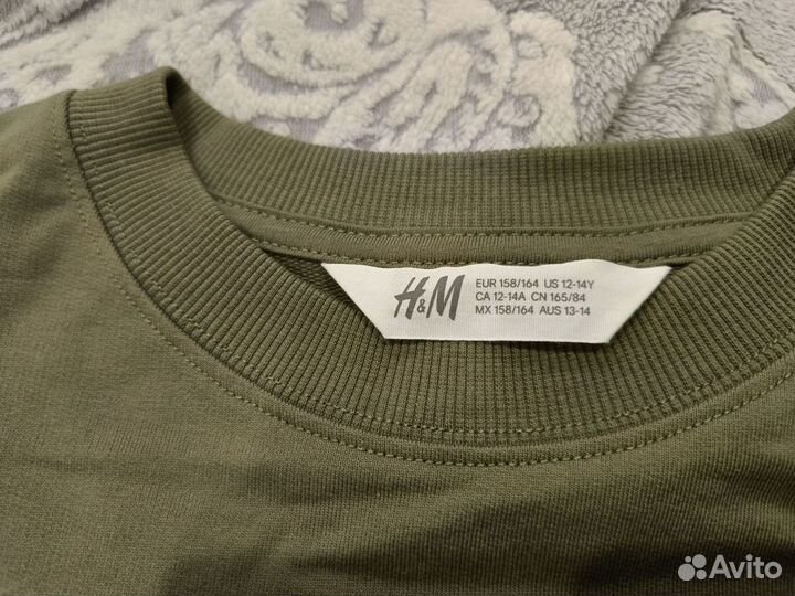 Футболка hm и лонгслив h&m