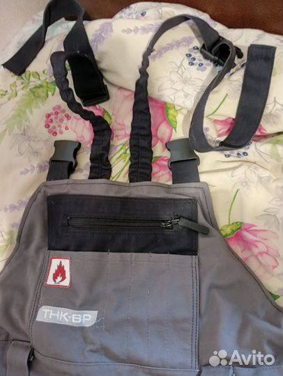 Полукомбинезон сварщика зимний