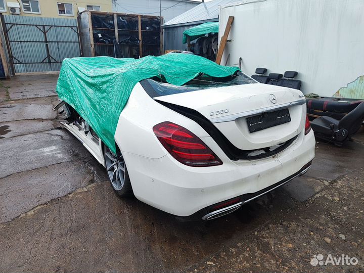 Разбор mercedes w222