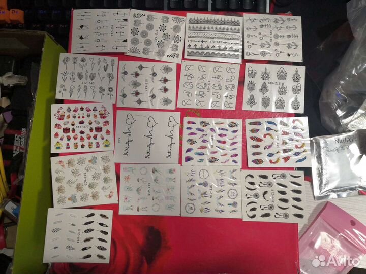 Наклейки для ногтей