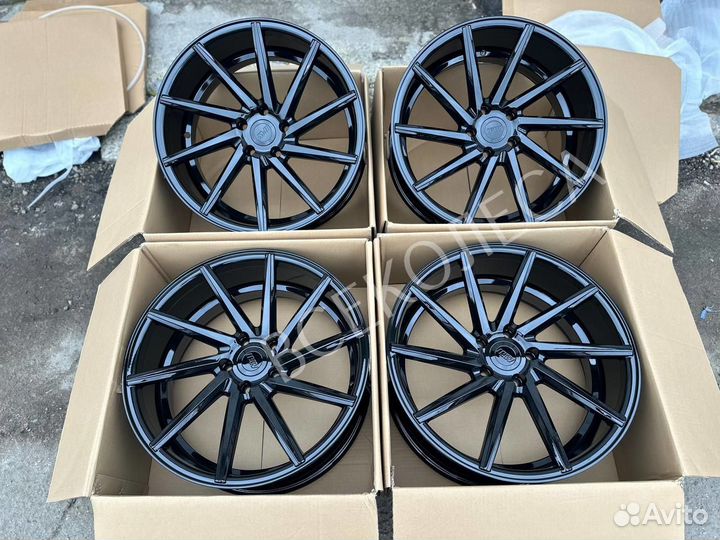 Диски R19 vossen cvt черный глянец 5-114,3