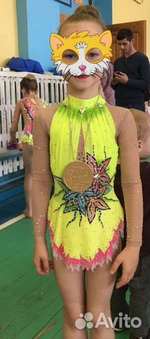 Купальник гимнастический для выступлений