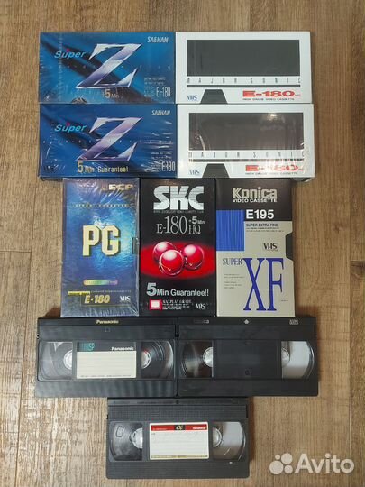 Видеокассеты vhs
