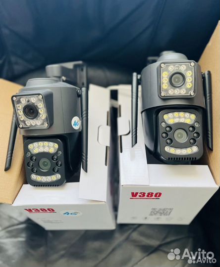 4G Камера видеонаблюдения V380 Pro комплект