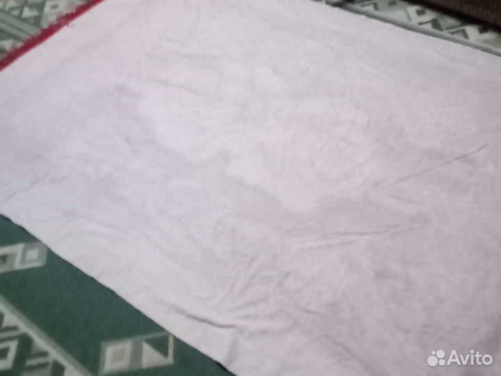 Покрывало,скатерть плюшевая СССР