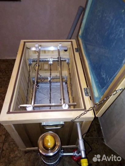 Коптильня холодного копчения с электростатикой