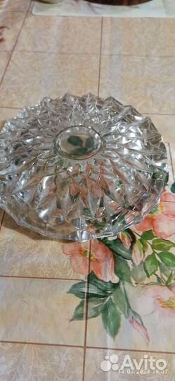 Хрустальная пепельница