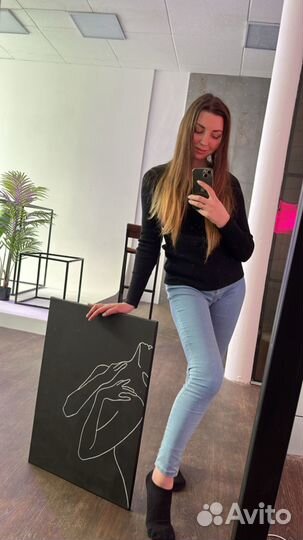 Картина абстракция,минимализм