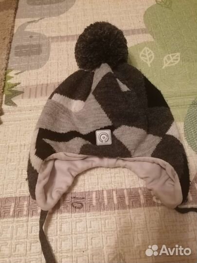 Шапка зимняя для мальчика 42 44 Crockid