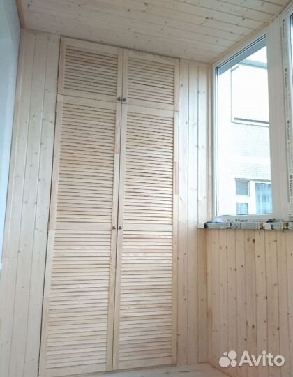 Обшивка балконов под ключ