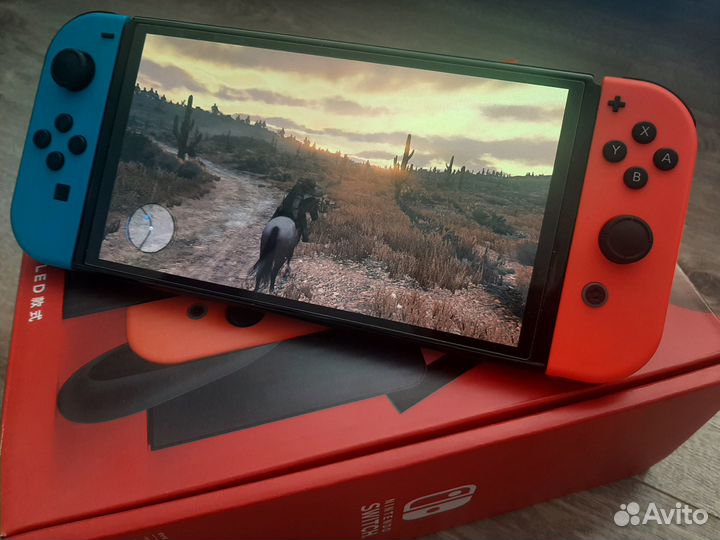 Nintendo Switch Oled + много игр
