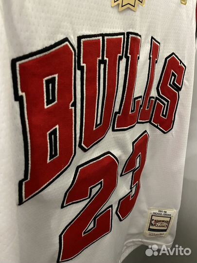 Джерси Mitchell ness nba chicago bulls