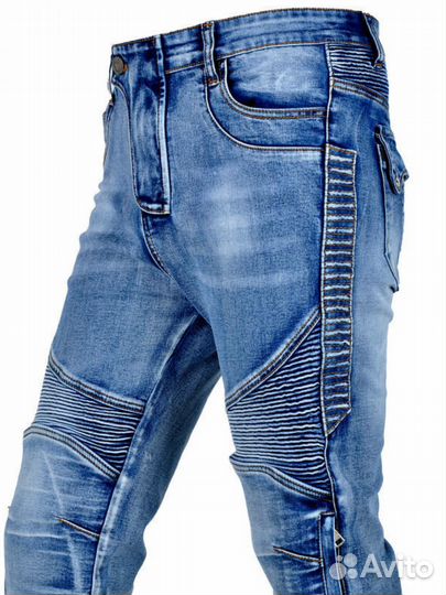 Мотоджинсы мужские размеры 32 34 36 38 40