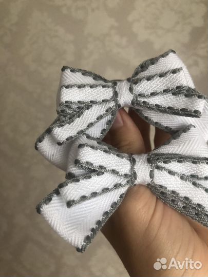 Школьные бантики ручной работы