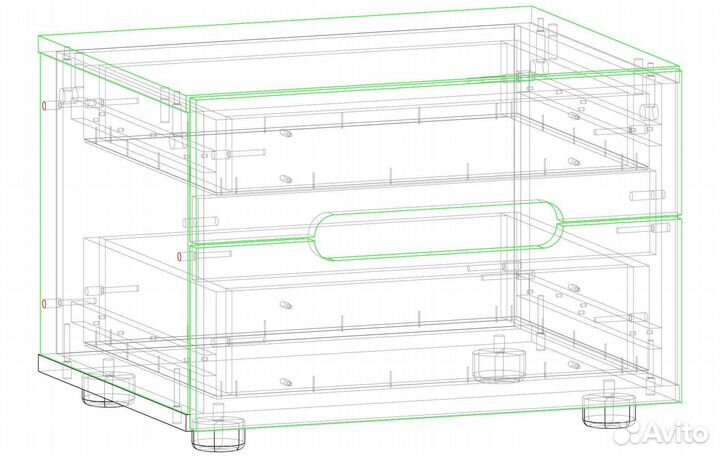 Тумба прикроватная