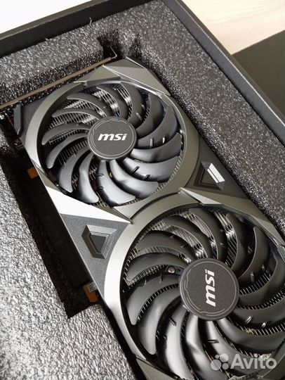 Новая MSI nvidia GeForce RTX 3060 ventus 2X OC 12G