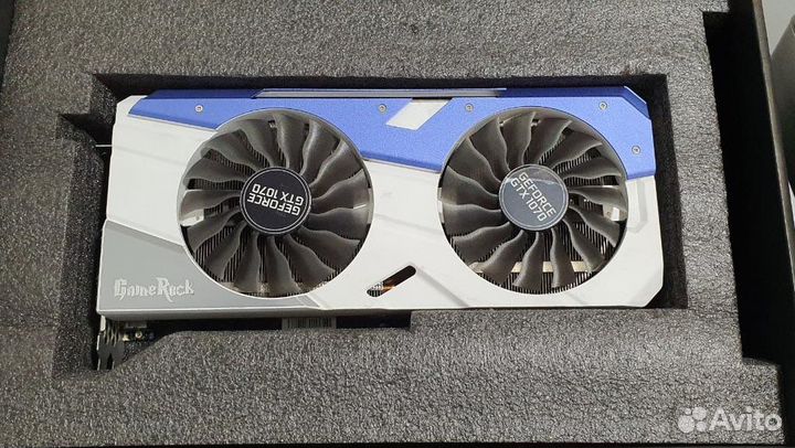 Palit GameRock Geforce gtx 1070 (На пломбах)